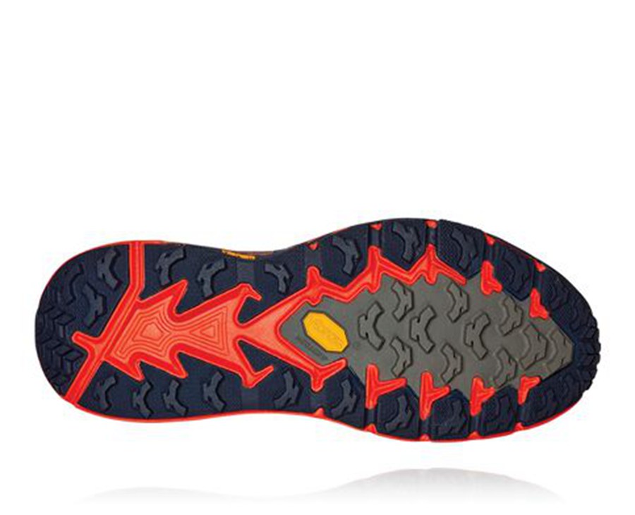 Hoka One One Mens Trail Shoes - Speedgoat Mid GORE-TEX 2 - Red - LAMR80543